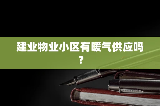 建业物业小区有暖气供应吗？