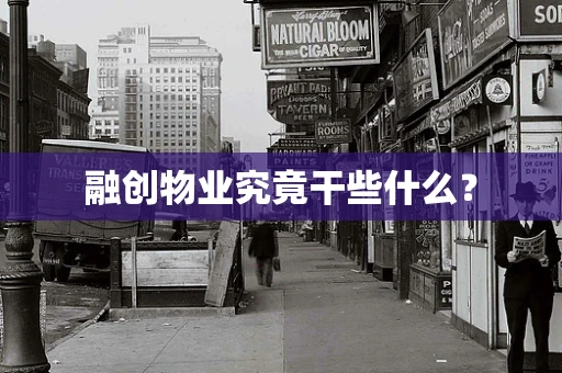 融创物业究竟干些什么？