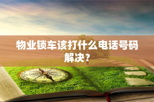 物业锁车该打什么电话号码解决？