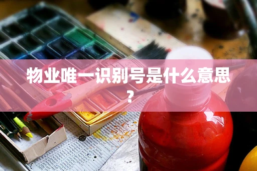 物业唯一识别号是什么意思？