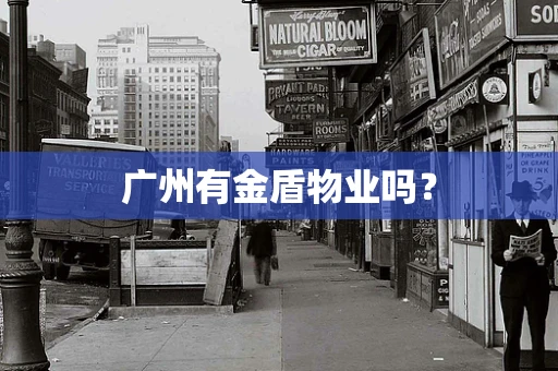 广州有金盾物业吗？