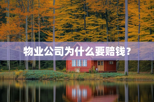 物业公司为什么要赔钱？