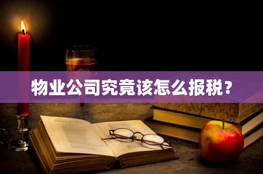 物业公司究竟该怎么报税？