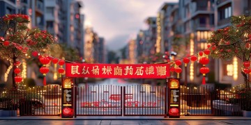 元旦小区物业该发什么通知呢？