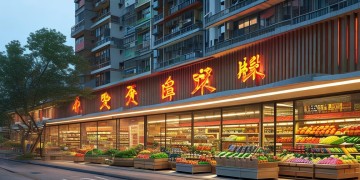 福悦里小区物业旁边的超市叫什么？