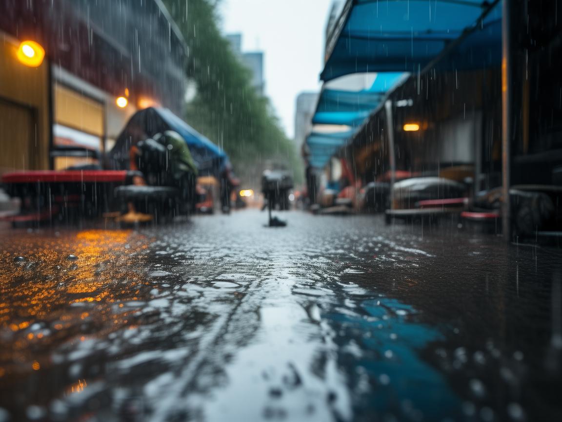 下雨了，物业究竟在干什么活？